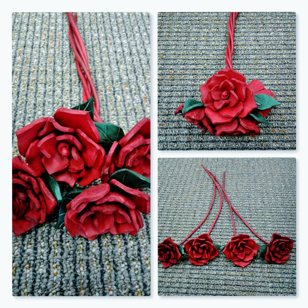 LEATHER ROSE